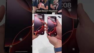 iPhone 16 pro Max vs iPhone 16 pro size difference #shortvideo #tech #iphone16 #iphone16promax