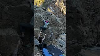 Lurker Sit V8 - short girl beta - Clear Creek Canyon