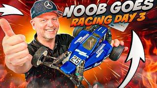 Massive Buggy Upgrades Before NOOB Goes Racing Vintage RC Again.  Day 3 (LETS GO!)