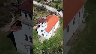 Drone video of church restoration before Easter