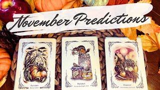 Your NOVEMBER 2024 Predictions! pick a card  what’s will happen? + love