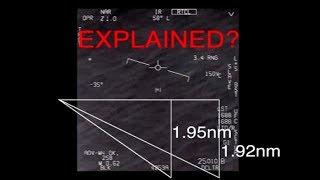 Explained: "Go Fast" UFO Video - Not Low and Not Fast - Like a Balloon!