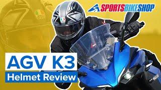 AGV K3 motorcycle helmet review - Sportsbikeshop