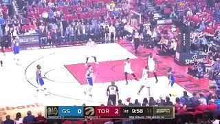 GAME2 gsw vs rap. Highlights