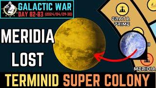 TCS Failure & Emergency Shut Down Begins - Galactic War Update Day 82-83(2024/04/29-30)