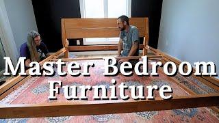 We Furnished Our First Room // 1930's farmhouse Renovation Ep 94