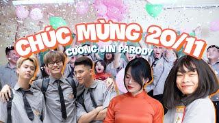 KHOIVIET MEDIA [NHẠC CHẾ]  CHÚC MỪNG NGÀY NHÀ GIÁO VIỆT NAM  20-11 | PARODY CÚN YÊU CƯỜNG JIN | AMAX