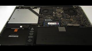 Macbook Pro Optical Drive Removal / Upgrade to dual SSD + HDD Hard Drive