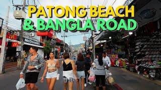 Patong Beach and Bangla Road Before Sunset 2024