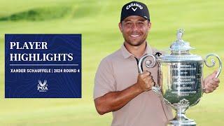 Xander Schauffele's WINNING Round 4 Highlights | 2024 PGA Championship