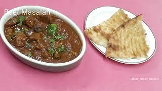 Beef Masalah                                     @ Rubina Ansari Kitchen