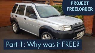 Project Freeloader Part 1 - why was this Land Rover Freelander K-series free?