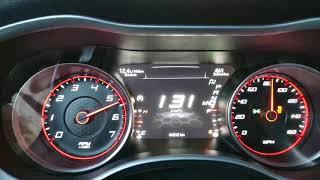 Dodge Charger 5,7 HEMI acceleration 0-130