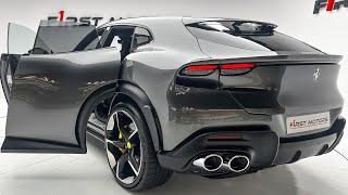 NEW 2024 Ferrari Purosangue! + SOUND! 715 HP SUV! Interior Exterior Walkaround in 4k