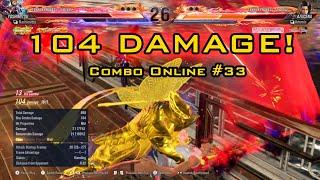 Yoshimitsu Combo Tutorial #33 - 104 Damage!