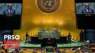 WATCH LIVE: 2021 United Nations General Assembly - Day 3