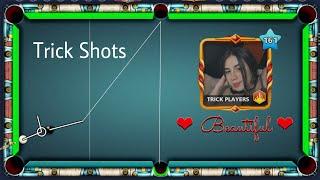 Indirect Game with Beautiful girl In Berlin | Trick and Kiss Shots | 999 Level IQ | 8 Ball pool