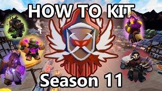 HOW TO KIT || All Season 11 Kits (Bedwars)