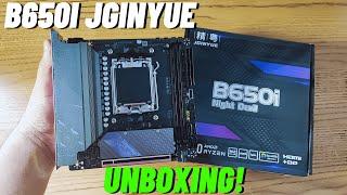 ARRIVED! ITX AM5 MOTHERBOARD FOR R$650? B650I JGINYUE UNBOXING...