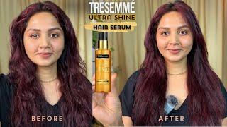 Tresemme Gloss Ultimate Ultra Shine Hair Serum Review / Worth the hype or not?? @tresemme