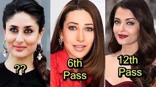 5 Very Less Educated Bollywood Actress