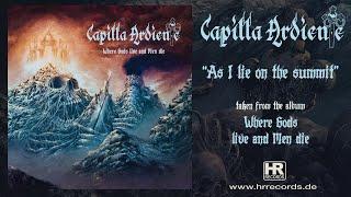 CAPILLA ARDIENTE - "As I Lie on the Summit" (OFFICIAL LYRIC VIDEO)