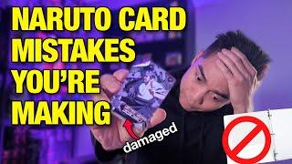 How to Protect Store & Display Your Kayou Naruto Cards - Don't Make these Mistakes