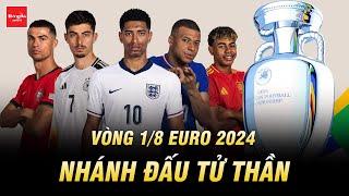 PREVIEW VÒNG 1/8 EURO 2024 | NHÁNH ĐẤU TỬ THẦN TOÀN ỨNG VIÊN, ÁO CÓ THỂ TẠO ĐỊA CHẤN