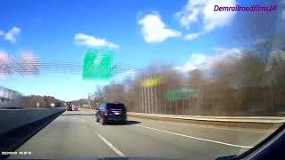 Dashcam Time-lapse: 300 miles of driving around Ma and RI!