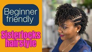 Sisterlocks On Short Hair Get A Faux Mohawk Look! @MarissaJOAT