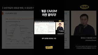 캐즘 CAASM 이란 말이지!  #쇼츠 #잇츠맨 #보안