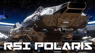 RSI Polaris Cinematic Tour | Star Citizen 3.23.1 4K Gameplay