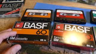 Meine BASF Kassetten Sammlung  1978 - 1984 (Deutscher Kommentar)