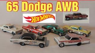 A look at every Hot Wheels 65 Dodge Coronet AWB and the upcoming release