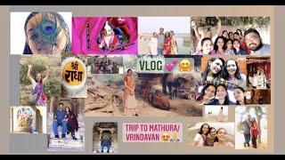 Vlog #1 | Trip to Mathura/Vrindavan | Holy Trip | Pooja Patel