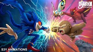 Baby Godzilla x Kong vs Super Shin Sonic – Animation 27 Part3