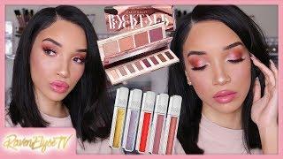 CHIT-CHAT GRWM | New Makeup - Urban Decay #BackTalk Palette Review & HiFi Glosses!