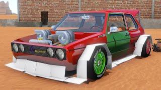 rally car VW Golf GTI / Mk1  The Long Drive