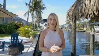 Gulf Access Waterfront Pool Homes For Sale in Cape Coral Florida