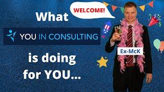 Welcome to YOUinConsulting: What to expect on this channel!