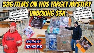 526 Items On This B-Stock Target Unboxing Mystery Pallet Liquidation Boxes $3k