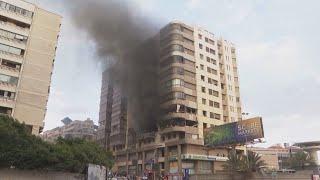 Israeli airstrike hits residential building near Iranian embassy