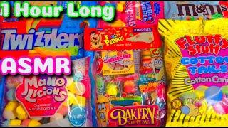 1 Hour Lot's Of Candies, Filling Platter with sweets, ASMR Satisfying Videos, Rainbow Desserts