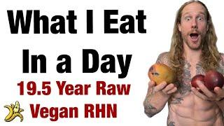 What I Eat In a Day, 19.5 Year Athletic Raw Vegan