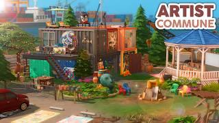 Artist Commune  // The Sims 4 Speed Build