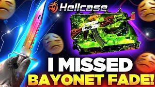 I MISSED M9 BAYONET FADE IN HELLCASE ! !? HELLCASE PROMO CODE 2024 ! HELLCASE CASE OPENING !