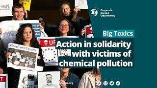 Action in solidarity with victims of chemical pollution