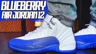 Air Jordan 12 Blueberry " Game Royal " Review and On Foot