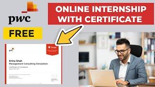 PwC Online Internship with Certificate | Internship for students | What is Management Consulting