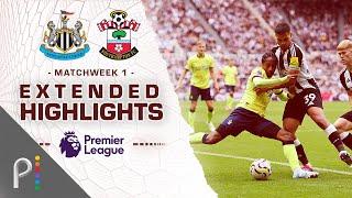 Newcastle United v. Southampton | PREMIER LEAGUE HIGHLIGHTS | 8/17/2024 | NBC Sports